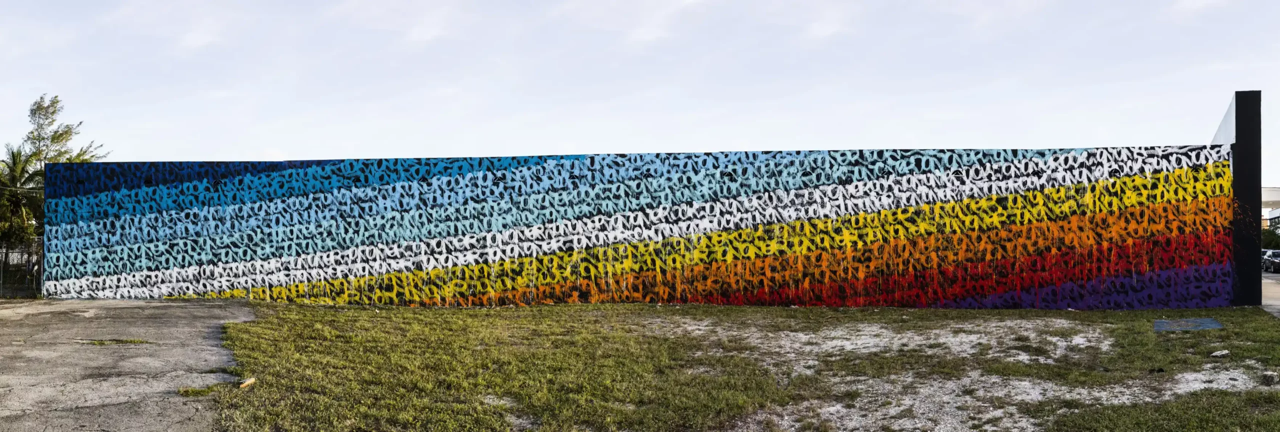 Miami JonOne panoramic wall