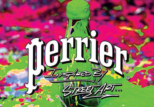 Perrier bottle design Limited edition
